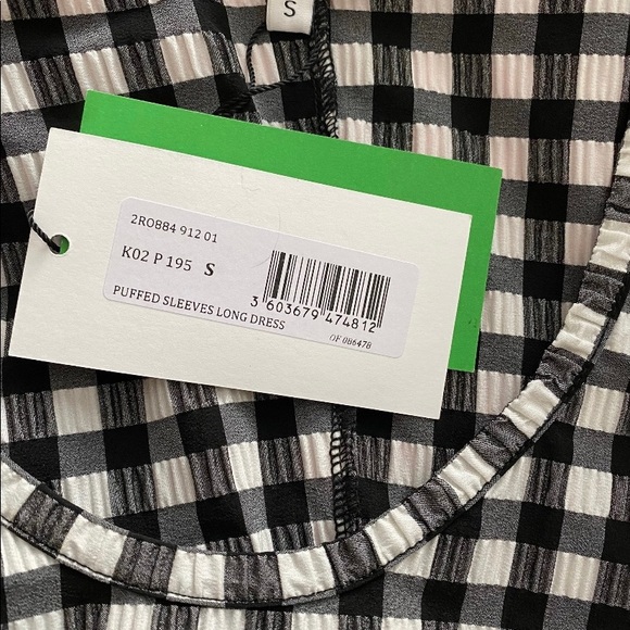 Kenzo 2019 Gingham Seersucker Dress - Picture 3 of 10